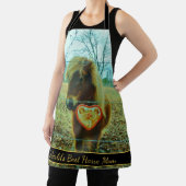 Tablier Meilleur Cheval du monde maman animal de compagnie (Insitu)