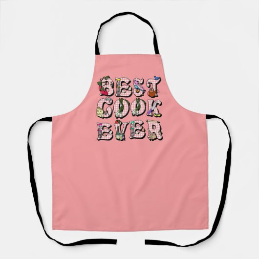 Tablier meilleur cuisinier jamais (Recto)