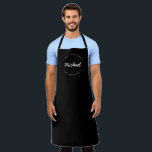 Tablier Meilleur DAD jamais de typographie moderne Personn<br><div class="desc">Montrez votre appréciation pour le meilleur papa de tous les temps avec notre Apron Personnalisé de Typographie Moderne en Noir et Blanc! Ce tablier élégant est doté d'une typographie moderne audacieuse, ce qui en fait une déclaration frappante. Personnalisez-le avec le nom de votre père ou un message spécial pour ajouter...</div>