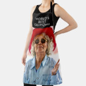 Tablier Meilleur du monde - ajoutez votre propre texte et (Insitu)