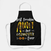 TABLIER MEILLEUR FREAKIN' CHAUNT GODMOTHER JAMAIS SUNLOWER (Recto)