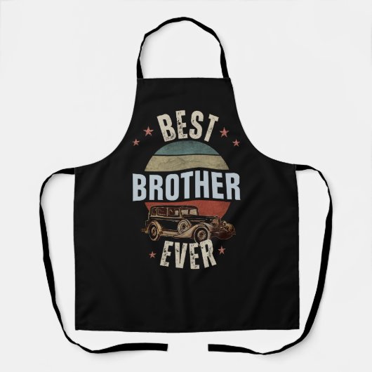 TABLIER MEILLEUR FRÈRE JAMAIS  (Recto)