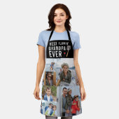 Tablier Meilleur Grand-père de Flippin | Collage de photos (Porté)