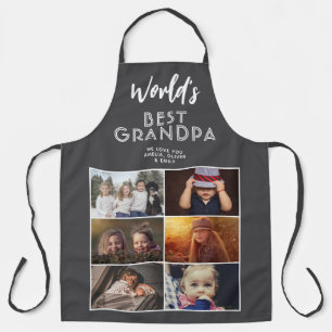 Tablier Meilleur grand-père du monde sur mesure 6 photo Co