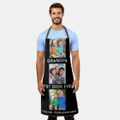 Tablier Meilleur grand-père Ever petits-enfants 3 Photo Co (Porté)