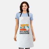 Tablier Meilleur Lapin Papa Jamais Drôle Rabbit Père Rabbi (Porté)