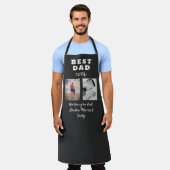 Tablier Meilleur mauvais père de jour 2 Collage photo (Porté)