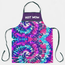 MEILLEUR MOM COLORÉ ABSTRAIT CRAVATE-DYE DESIGN