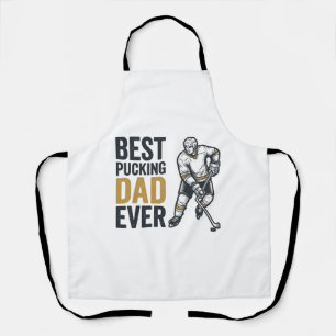 Tablier Meilleur papa de hockey qui ait jamais existé Conc