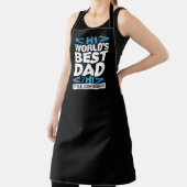 Tablier Meilleur Papa du Monde Code HTML H1 pour Grillades (Insitu)