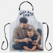 Tablier Meilleur papa Jamais Custom Photo collage Créer Vo (Recto)
