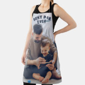 Tablier Meilleur papa Jamais Custom Photo collage Créer Vo (Insitu)