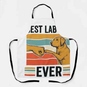 Tablier Meilleur papa labrador de tous les temps Design de