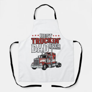 Tablier Meilleur papa routier de tous les temps, design de
