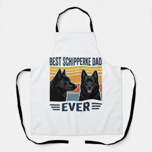 Tablier Meilleur Papa Schipperke Jamais Design Vectoriel R