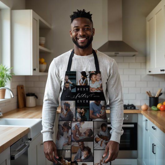 Tablier Meilleur Père Jamais Script Fête des pères Photo C