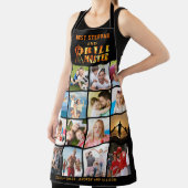 Tablier MEILLEUR STÉPDAD GRILL MASTER 16 Noms de collectio (Insitu)