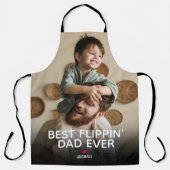 Tablier Meilleure Fête des pères photo Flippin' Dad Ever l (Recto)