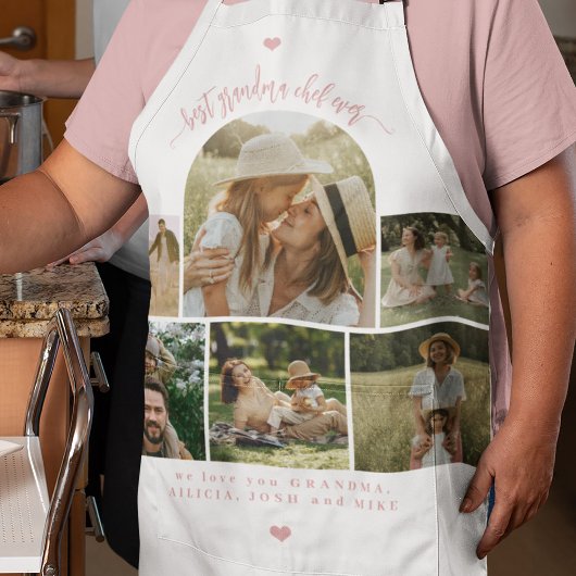 Tablier Meilleure grand-mère chef de tous les temps collag
