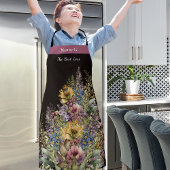 Tablier Meilleure grand-mère jamais Floral Flower Angel