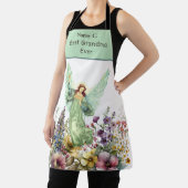 Tablier Meilleure grand-mère jamais Floral Flower Angel (Insitu)