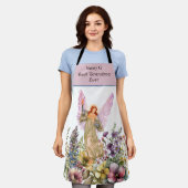 Tablier Meilleure grand-mère jamais Floral Flower Angel (Porté)
