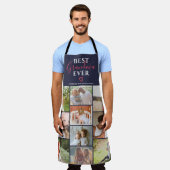 Tablier Meilleure grand-mère jamais marine bleu 10 photo c (Porté)