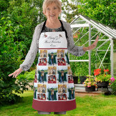 Tablier Meilleure grand-mère Jamais Photo Collage blanc Sc