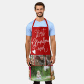 Tablier Meilleure grand-mère jamais photo collage grille r (Porté)