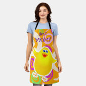 Tablier Meilleure maman ! (Porté)