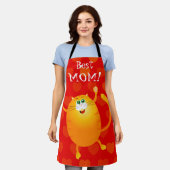 Tablier Meilleure maman ! (Porté)