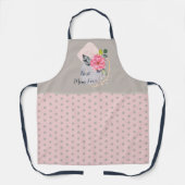 Tablier Meilleure Maman Collage Floral (Recto)