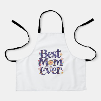 Tablier Meilleure Maman de Tous les Temps Fête des Mères