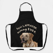 Tablier Meilleure maman du Labrador (Recto)