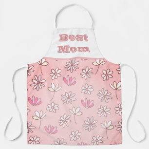 Tablier Meilleure maman Fleurs mignonnes