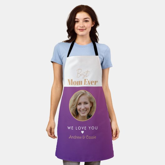 Tablier Meilleure maman jamais (Porté)