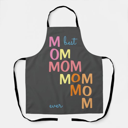 Tablier Meilleure maman jamais (Recto)