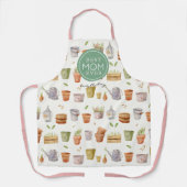 Tablier Meilleure maman jamais Jardinage Outil Motif Apron (Recto)