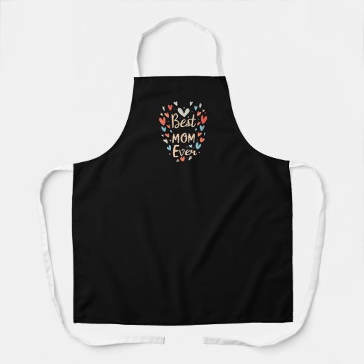 Tablier Meilleure maman jamais noire (Recto)