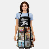 Tablier Meilleure Maman Jamais Personnalisée 12 Photo Coll (Porté)