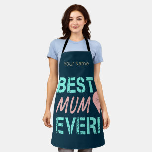 Tablier Meilleure maman Jamais Vintage maman Coeur pour la
