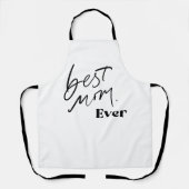 Tablier Meilleure maman | Javascript De Manutention Fun Cu (Recto)