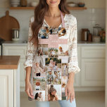 Tablier Meilleure maman Jour Script Fête des Mères Collage<br><div class="desc">Célébrez la fête des mères avec un cadeau unique et réfléchi qui saisit le coeur des souvenirs de famille. Notre Apron photo Collage de photos Best Momma Ever est spécialement conçu pour présenter 21 de vos photos de famille chères, créant un hommage visuel époustouflant aux moments qui comptent le plus....</div>