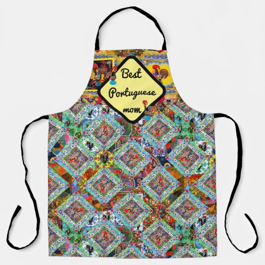 Tablier Meilleure maman portugaise (Recto)