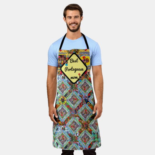 Tablier Meilleure maman portugaise (Porté)