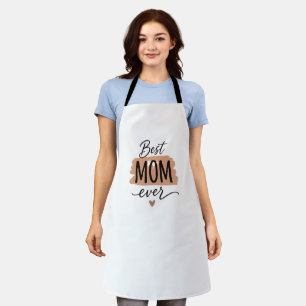 Tablier Meilleure Maman Qui Soit Typographie Minimaliste M