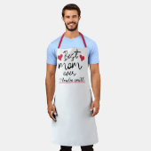 Tablier Meilleure mère cadeau mère enfants (Porté)