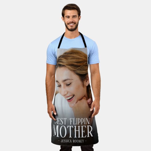 Tablier Meilleure photo mère 'Flippin' | Article (Porté)