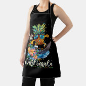 Tablier Mele Kalikimaka Hawaiian Pineapping Surf Ridding (Insitu)