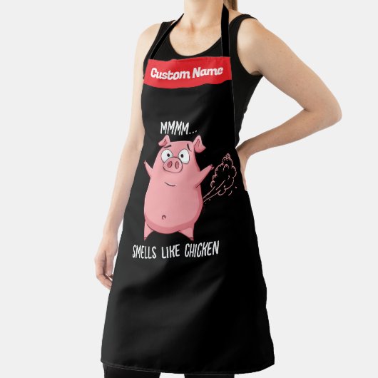 Tablier Mème - Drôle Odeur De Pâte Comme Poulet (Insitu)